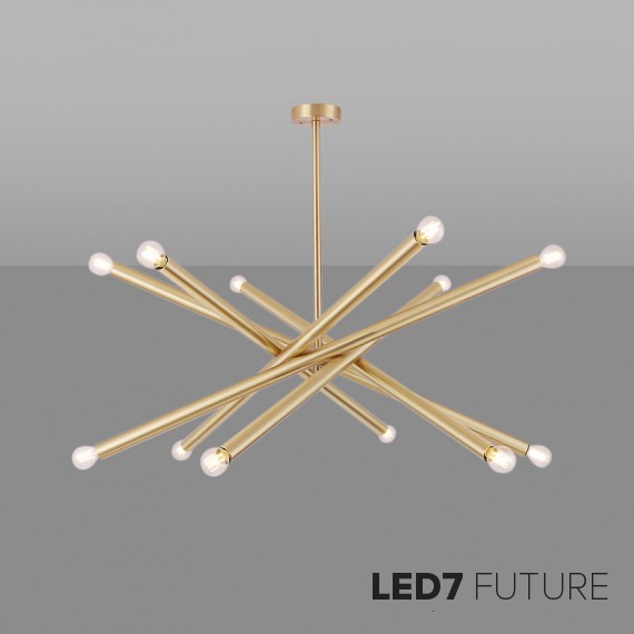 Loft Industry Modern - Vortice Chandelier